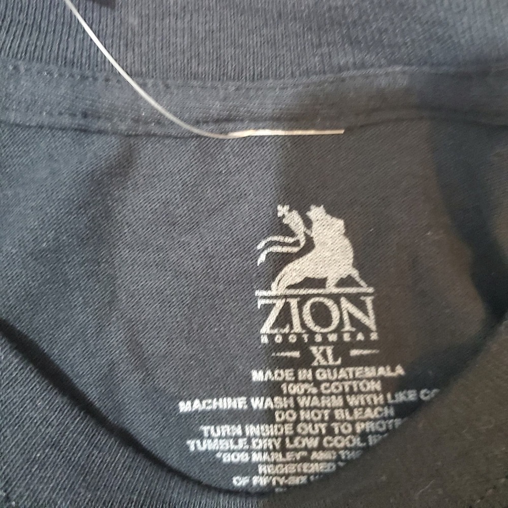 Bob Marley One Love Graphic T-Shirt Size XL - Picture 3 of 4